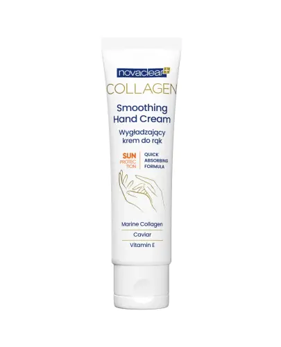 Novaclear Collagen, wygładzający krem do rąk, 50 ml - Odżywia i pielęgnuje skórę dłoni