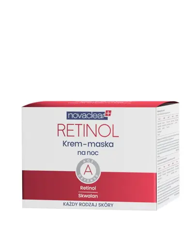 Novaclear Retinol krem-maska na noc, 50 ml - Intensywna pielęgnacja cery dojrzałej