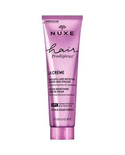 Nuxe Hair Prodigieux Ochronny Krem bez spłukiwania, 100 ml - Intensywne nawilżenie i ochrona włosów