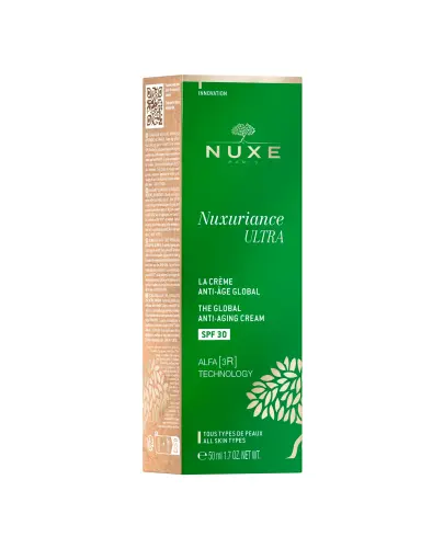 Nuxe Nuxuriance Ultra, krem przeciwstarzeniowy na dzień, SPF 30, 50 ml  - Chroni przed promieniowaniem UVA/UVB i minimalizuje widoczność oznak starzenia się skóry