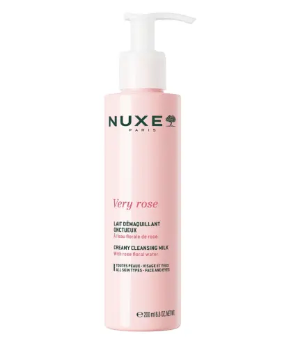 Nuxe Very Rose Mleczko do demakijażu, 200 ml - Przeznaczone do każdego typu cery