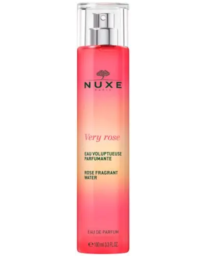 Nuxe Very Rose Woda zapachowa, 100 ml - Subtelna i elegancka kompozycja, która otula skórę delikatnym, świeżym zapachem róży