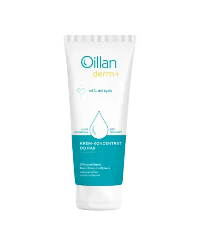 Oillan Derm+, krem-koncentrat do rąk, 75 ml  - Do stosowania od 1. dnia życia