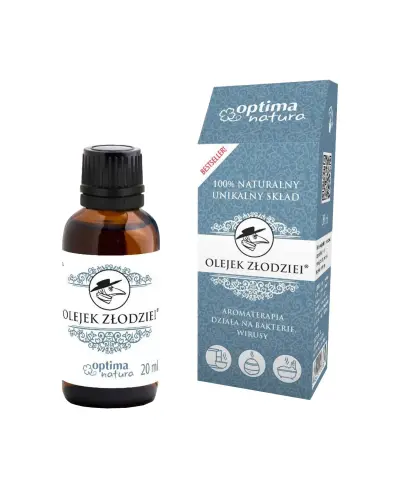 Optima Natura Naturalny Olejek Złodziei, 20 ml - Unikalna mieszanka 100% naturalnych olejków eterycznych