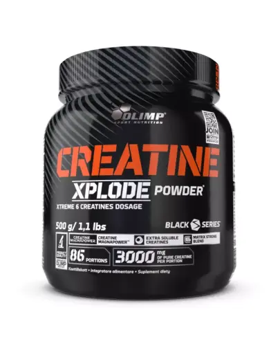 Olimp Creatine Xplode Powder ananas, 500 g - Źródło 6 zróżnicowanych form kreatyny