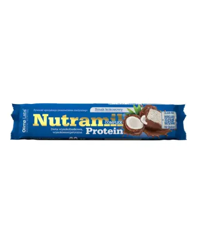 Olimp Nutramil Complex Protein Baton kokosowy, 60 g - Wysokobiałkowa przekąska