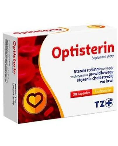 Optisterin, 30 kapsułek - Z fitosterolami roślinnymi