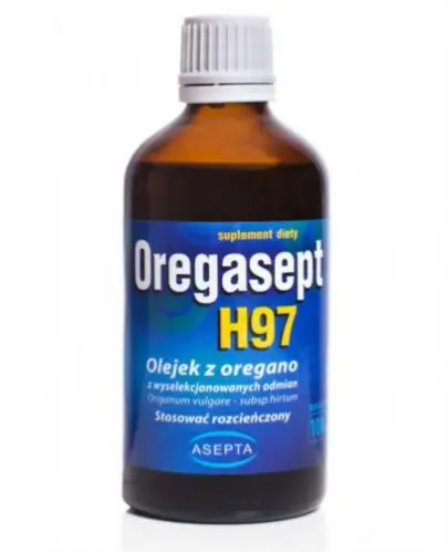 Oregasept H97 Olejek z oregano, 100 ml - Do stosowania doustnego