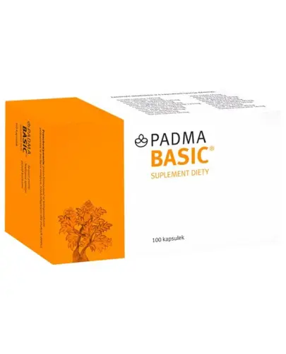 Padma Basic, 100 kapsułek - Suplement diety zawiera mieszankę oryginalnych ziół, które wspomagają układ immunologiczny