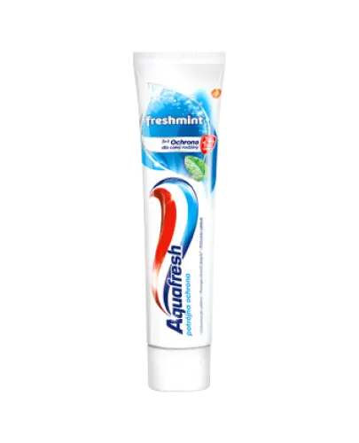 Aquafresh Fresh&Minty, pasta do zębów, 75 ml - Higiena jamy ustnej i ochrona przed próchnicą