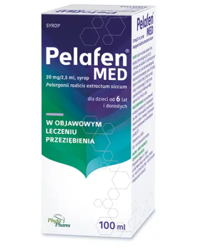 Pelafen MED, 20 mg/ 2,5 ml, syrop, 100 ml