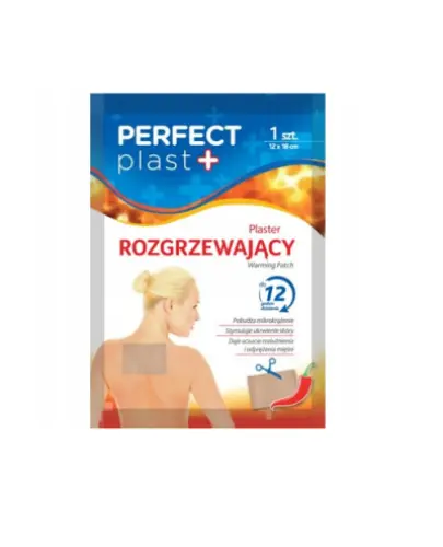 Perfect plast+ plaster rozgrzewający, 1 sztuka - Do stosowania miejscowego na skórę