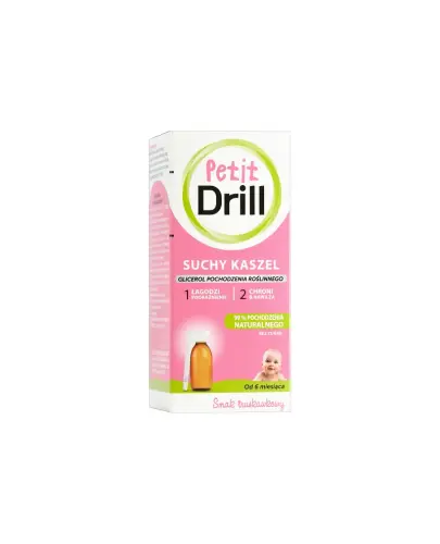 Petit Drill syrop, 125 ml - Syrop na suchy kaszel