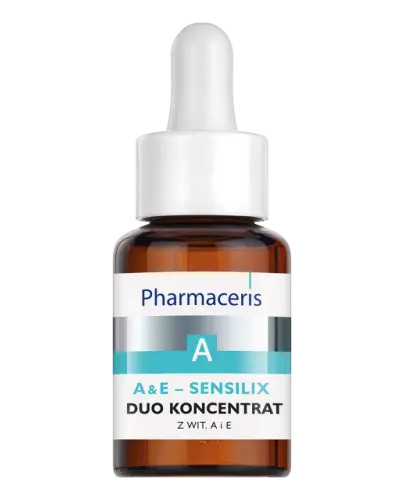 Pharmaceris A A&E-Sensilix, duo koncentrat z wit. A i E, 30 ml - Kuracja regenerująca do skóry alergicznej i wrażliwej