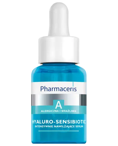 Pharmaceris A Hyaluro-Sensibiotic, Intensywnie nawilżające serum, 50 ml - Intensywnie nawilża, wzmocnienia i odżywia