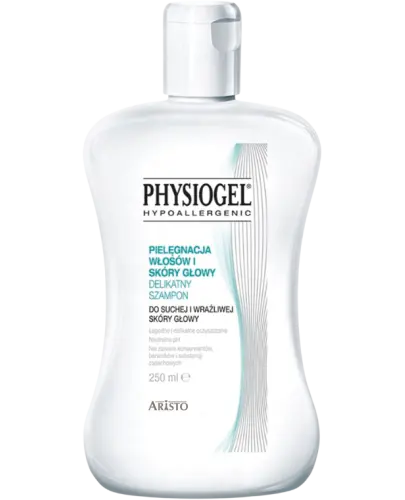 Physiogel Szampon do suchej i wrażliwej skóry głowy, 250 ml - Delikatnie oczyszcza i zapewnia łagodną pielęgnację