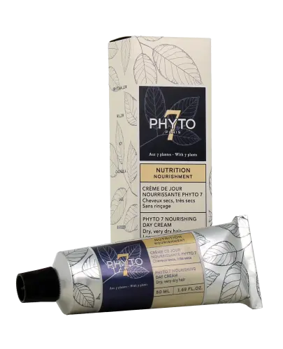 Phyto 7 Nutrition, odżywczy krem do włosów, 50 ml - Do suchych i bardzo suchych włosów