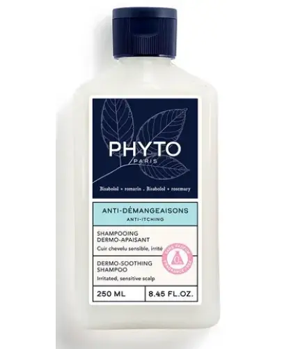 Phyto Anti-Itching Szampon kojący, 250 ml - Łagodzi podrażnienia i zmniejsza zaczerwienienie 