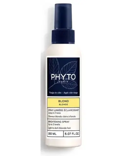 Phyto Blond Spray rozświetlający do włosów, 150 ml - Rozjaśnia włosy od jasnego do ciemnego naturalnego blondu