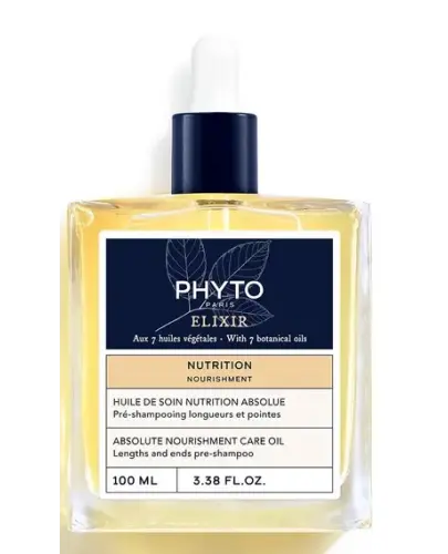 Phyto Elixir Nutrition Olejek do włosów, 100 ml - Do stosowania przed szamponem