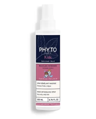 Phyto Kids Magiczny Spray ułatwiający rozczesywanie, 200 ml - Dla bardzo kręconych i niezdyscyplinowanych włosów u dzieci