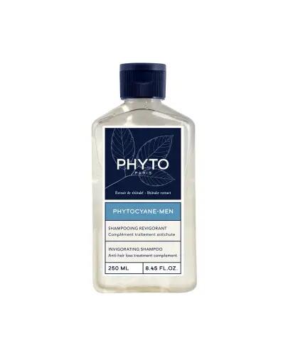 Phyto Phytocyane Rewitalizujący szampon przeciwko wypadaniu włosów dla mężczyzn, 250 ml  - Uzupełnienie kuracji przeciw wypadaniu włosów dla mężczyzn