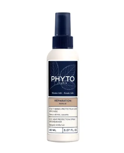 Phyto Repair, spray termoochronny do włosów, 150 ml - Chroni włókno włosa przed działaniem wysokiej temperatury 