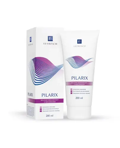 Pilarix Balsam ceramidowy z mocznikiem, 200 ml - Redukujący objawy nadmiernej suchości skóry