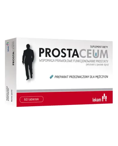 Prostaceum, 60 tabletek - Suplement diety dla mężczyzn