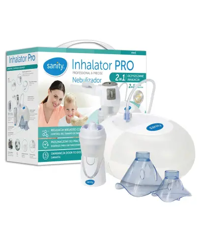 Sanity Inhalator Pro, 1 sztuka - Dla całej rodziny