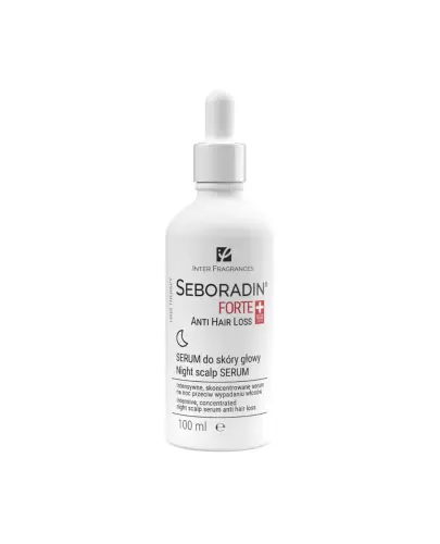 Seboradin Forte Anti Hair Loss, serum przeciw wypadaniu włosów, 100 ml  - Pogrubia i zagęszcza włosy oraz hamuje ich nadmierne wypadanie