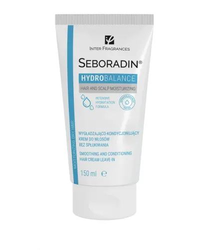 Seboradin Hydro Balance Krem do włosów, 150 ml - Potrzebującyche intensywnego nawilżenia, odżywienia i regeneracji