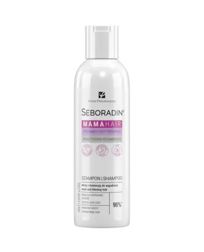 Seboradin Mama Hair Szampon, 200 ml - Dla włosów skłonnych do wypadania i przerzedzania się