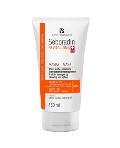 Seboradin Revitalizing, maska regenerująca, 150 ml  -  Do włosów suchych, zniszczonych farbowaniem i modelowaniem.