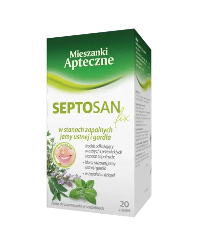 Septosan fix, 2 g x 20 saszetek - Zioła do zaparzania w saszetkach