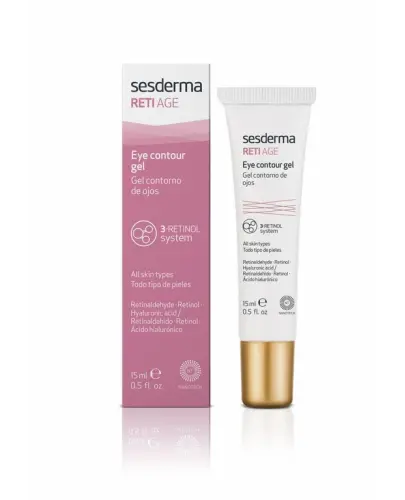 Sesderma Reti Age Krem kontur oczu, 15 ml - Regeneracja i rozświetlenie skóry wokół oczu