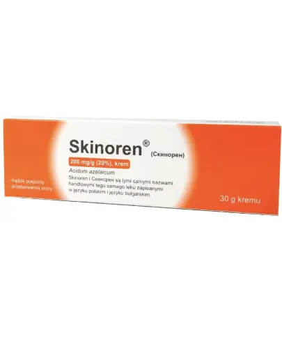 Skinoren krem, 30 g - Z kwasem azelainowym