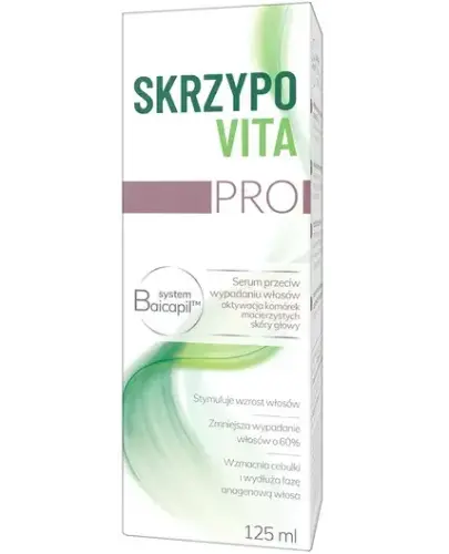 Skrzypovita Pro serum przeciw wypadaniu włosów, 125 ml - Wzmacnia cebulki i stymuluje wzrost włosów