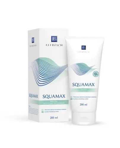 Squamax Emulsja salicylowo-mocznikowa, 200 ml - Do stosowania w leczeniu zaburzeń rogowacenia skóry 