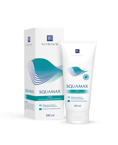 Squamax Krem salicylowo-mocznikowy, 100 ml - Do stosowania w leczeniu zaburzeń rogowacenia skóry