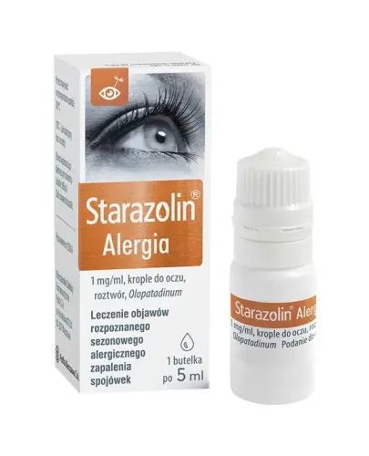 Starazolin Alergia, 5 ml - Krople do oczu przeciwalergiczne