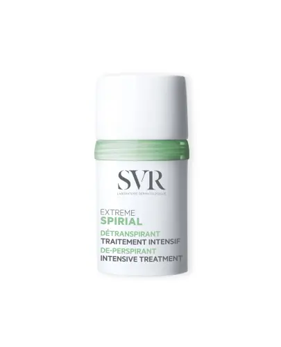 SVR Spirial Extreme roll-on, 20 ml - Intensywnie działający anyperspirant regulujacy nadmierne pocenie