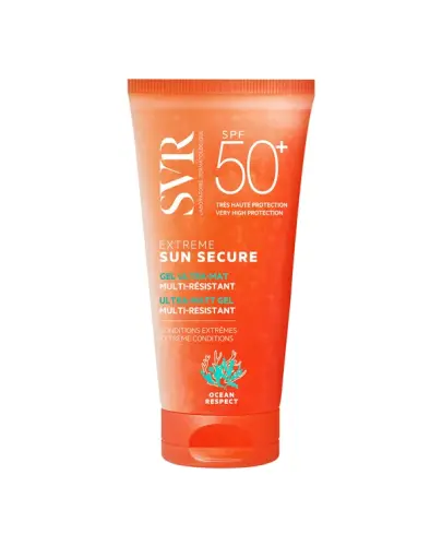 SVR Sun Secure Extreme Ultra odporny, matujący żel ochronny SPF50+, 50 ml - Rygorystyczna receptura jest dostosowana do potrzeb skóry nadwrażliwej, nietolerującej słońca