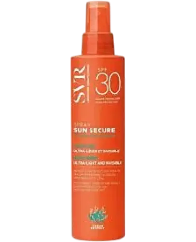 SVR Sun Secure, mgiełka ochronna SPF50+, spray 200 ml - Intensywnie nawilża skórę