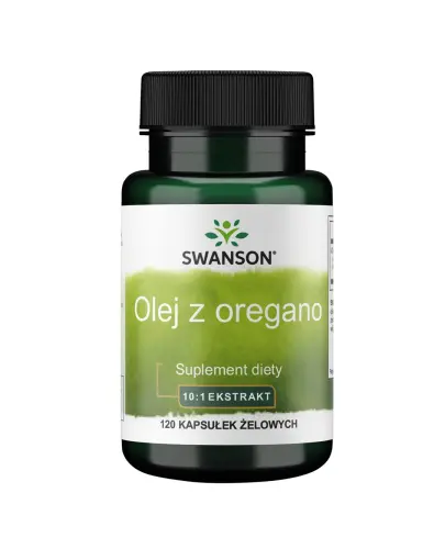 Swanson Olej z oregano, 120 kapsułek - Ekstrakt (Origanum Vulgare) 10:1 koncentrat