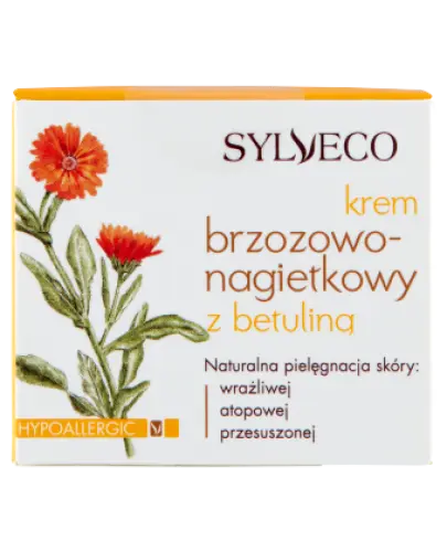 Sylveco, Krem brzozowo-nagietkowy z betuliną, 50 ml - Przyspiesza proces odnowy naskórka 