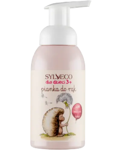 Sylveco Różowa pianka do rąk dla dzieci 3+, 290 ml - O zapachu maliny