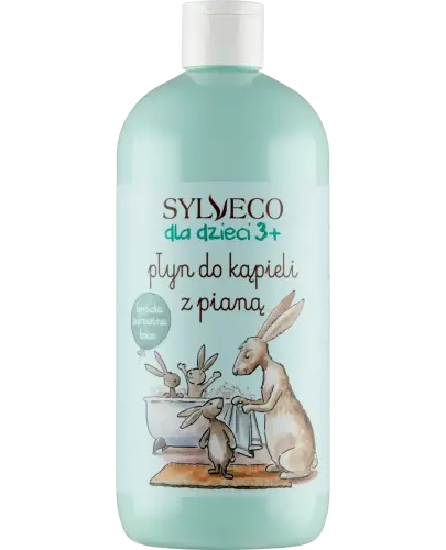 Sylveco Płyn do kąpieli z pianą dla dzieci 3+, 500 ml - O zapachu borówki