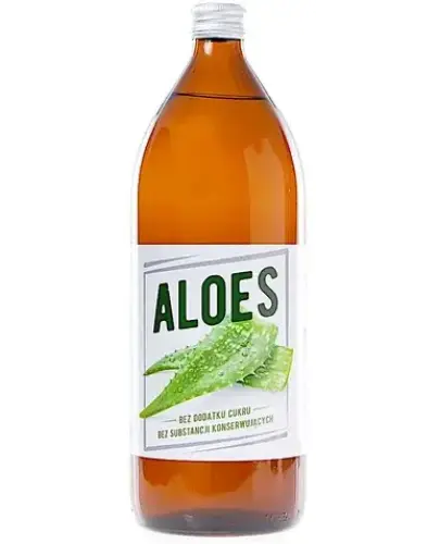 Farma Card  Aloes, sok, 1000 ml - Suplement diety zawierający sok liści aloesu. 