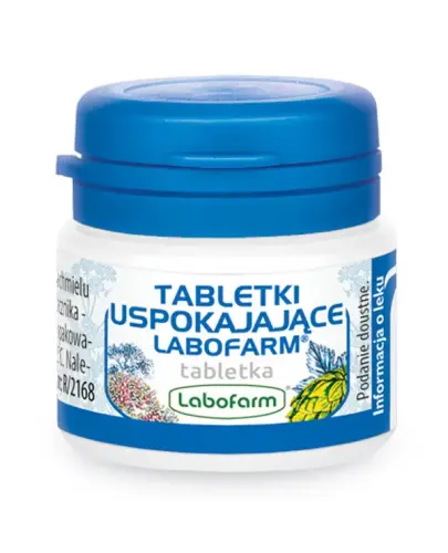 Tabletki uspokajające Labofarm, 20 sztuk  - Tabletki uspokajające i łagodzące stany napięcia nerwowego